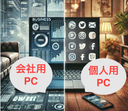 ビジネス用PCと個人PCは分けるべきか? Thumbnail
